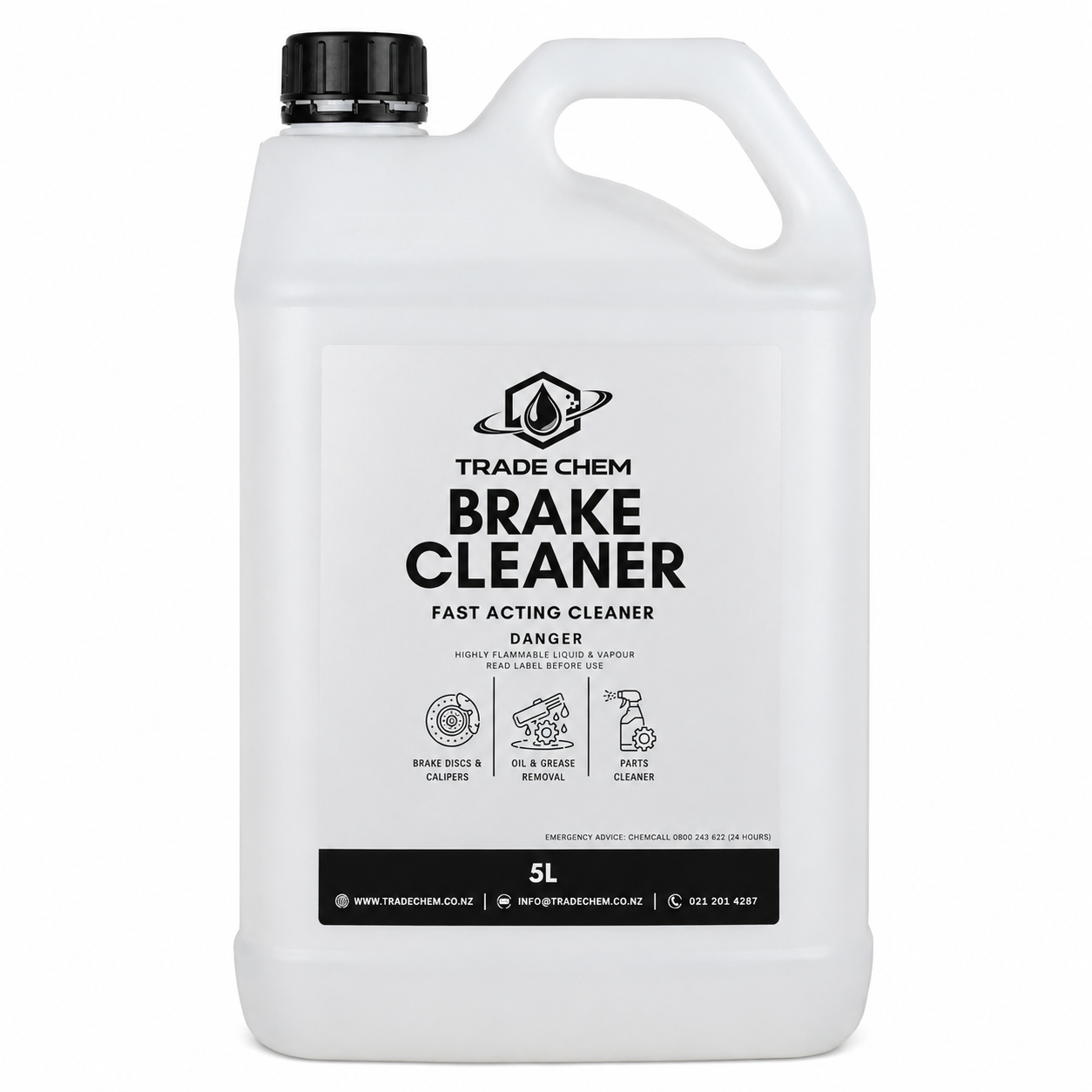 Trade Chem Brake Cleaner 5L bottle