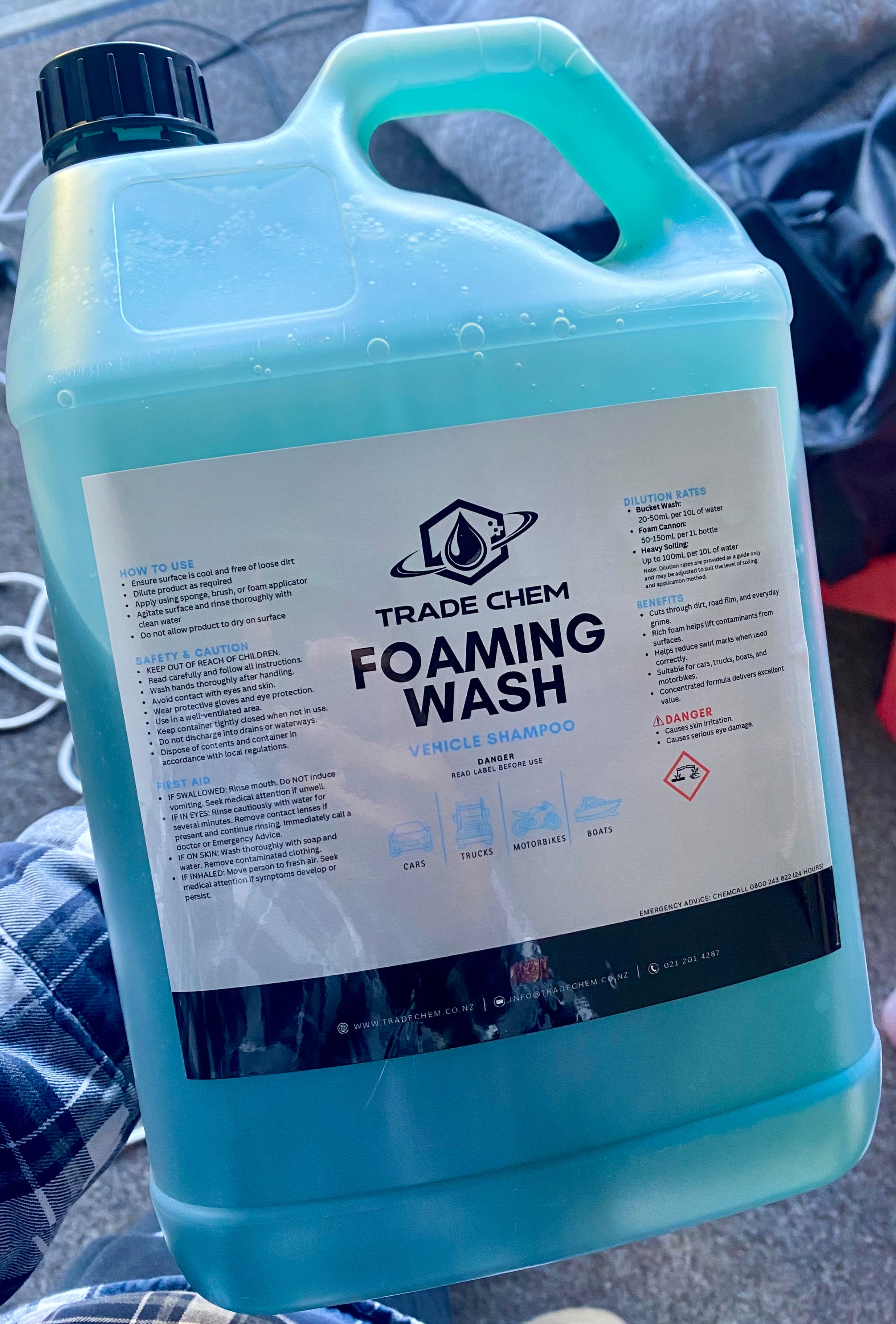 Foaming Wash 5L