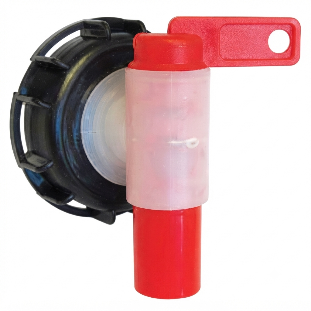 58mm drum tap with flat spout for 20L jerrycans