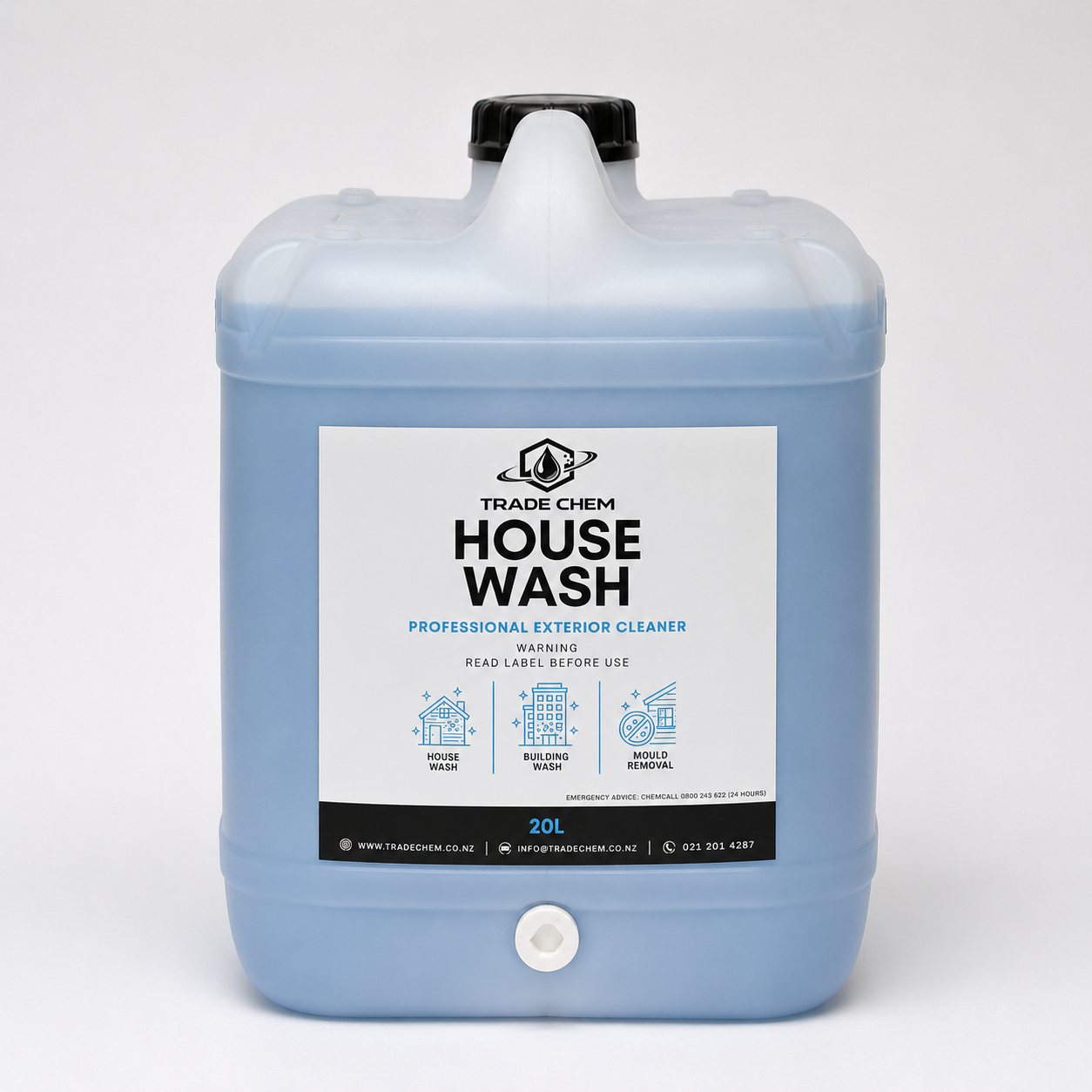 Trade Chem House Wash 20L bulk trade drum
