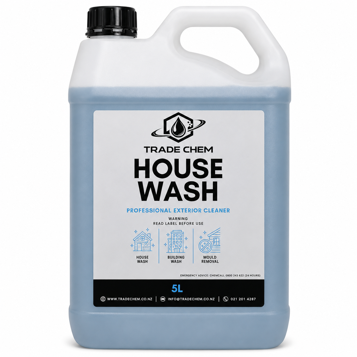 Trade Chem House Wash 5L exterior cleaner bottle