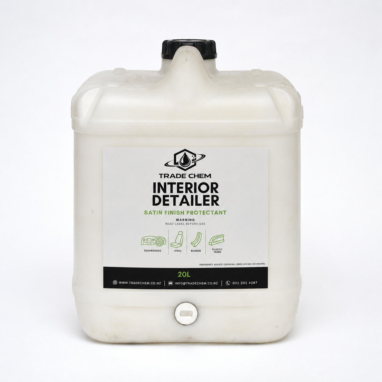 Trade Chem Interior Detailer 20L bulk trade drum