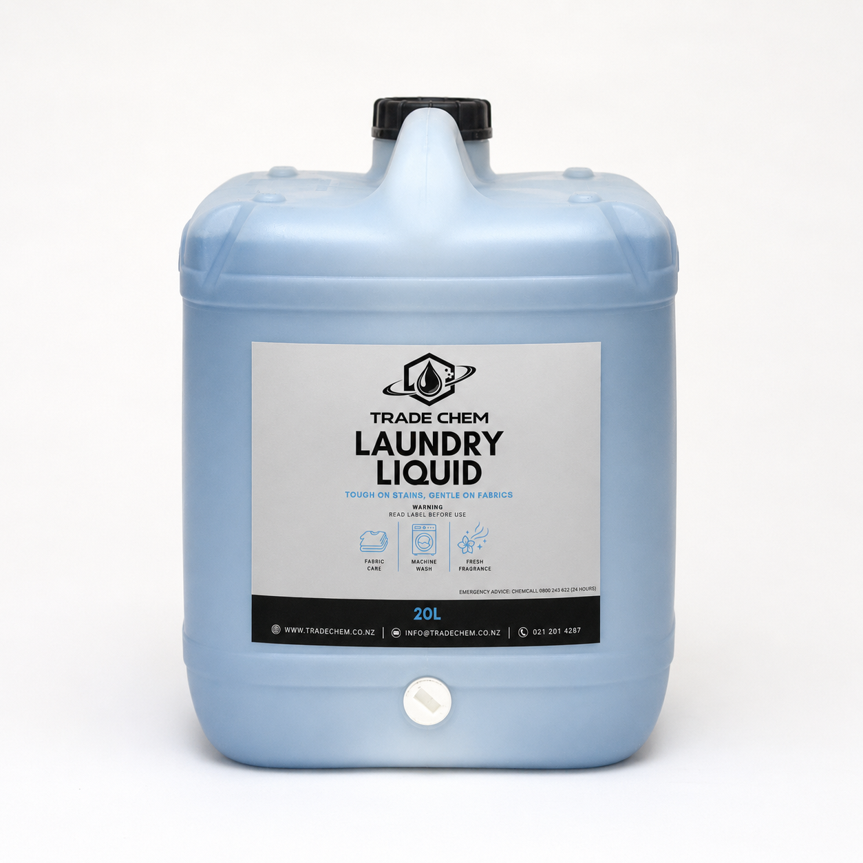 Trade Chem Laundry Liquid 20L bulk trade drum