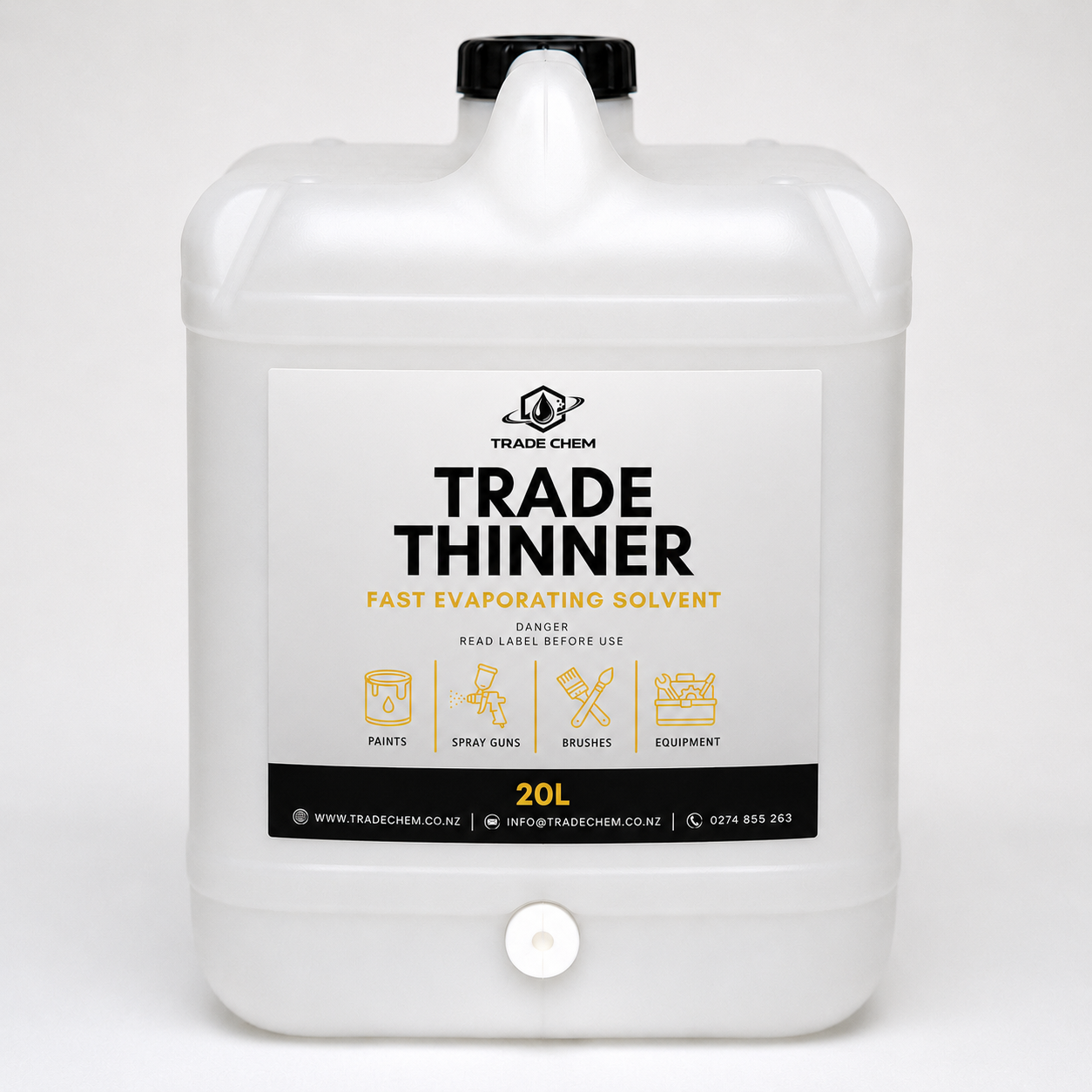 Trade Chem Trade Thinner 20L bulk trade drum